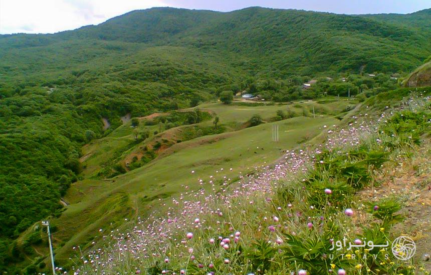 beautiful natural village of afjeh tehran